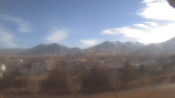 Weather camera view of Blue Peak HS.