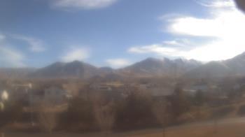 Weather camera view of Blue Peak HS.