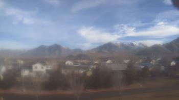 Weather camera view of Blue Peak HS.