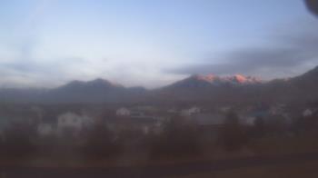 Weather camera view of Blue Peak HS.