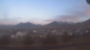 Weather camera view of Blue Peak HS.