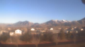 Weather camera view of Blue Peak HS.