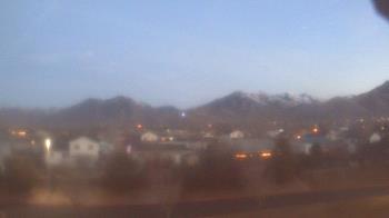 Weather camera view of Blue Peak HS.