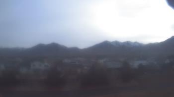 Weather camera view of Blue Peak HS.