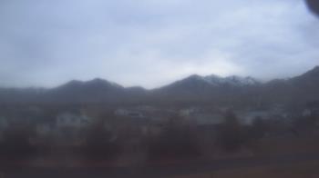 Weather camera view of Blue Peak HS.