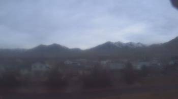 Weather camera view of Blue Peak HS.