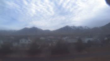 Weather camera view of Blue Peak HS.