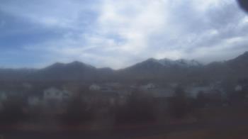 Weather camera view of Blue Peak HS.