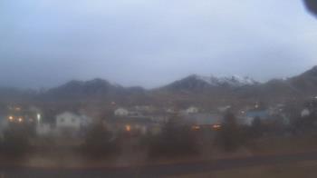 Weather camera view of Blue Peak HS.