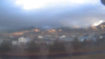 Weather camera view of Blue Peak HS.