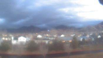 Weather camera view of Blue Peak HS.