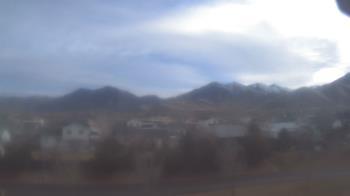 Weather camera view of Blue Peak HS.