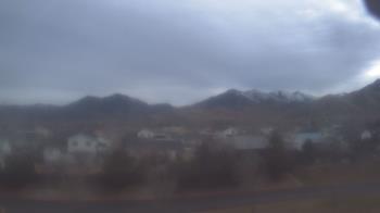 Weather camera view of Blue Peak HS.