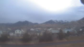 Weather camera view of Blue Peak HS.