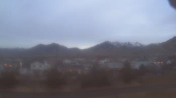 Weather camera view of Blue Peak HS.