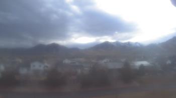 Weather camera view of Blue Peak HS.