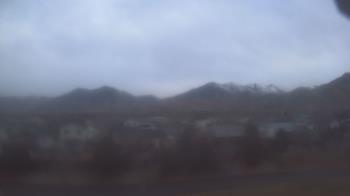 Weather camera view of Blue Peak HS.