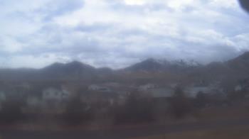 Weather camera view of Blue Peak HS.