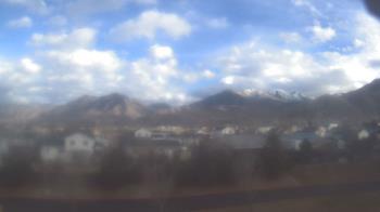 Weather camera view of Blue Peak HS.