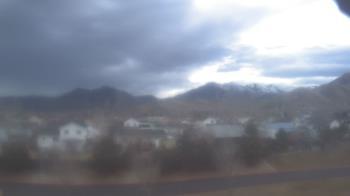 Weather camera view of Blue Peak HS.