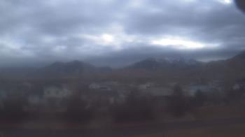 Weather camera view of Blue Peak HS.