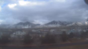 Weather camera view of Blue Peak HS.