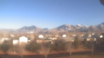 Weather camera view of Blue Peak HS.