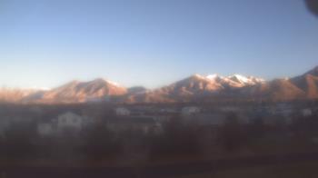 Weather camera view of Blue Peak HS.