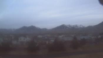 Weather camera view of Blue Peak HS.