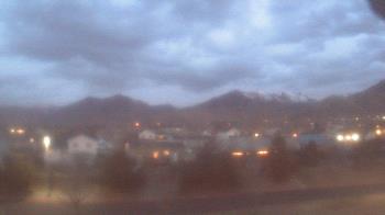 Weather camera view of Blue Peak HS.