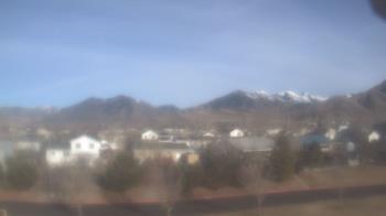 Weather camera view of Blue Peak HS.