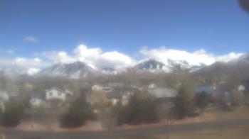 Weather camera view of Blue Peak HS.