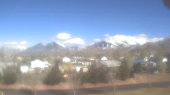 Weather camera view of Blue Peak HS.