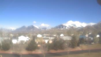 Weather camera view of Blue Peak HS.