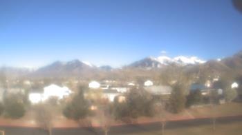 Weather camera view of Blue Peak HS.