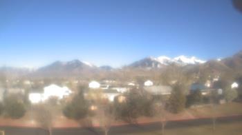 Weather camera view of Blue Peak HS.