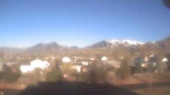 Weather camera view of Blue Peak HS.