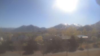 Weather camera view of Blue Peak HS.