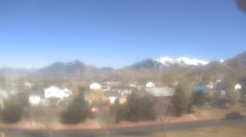 Weather camera view of Blue Peak HS.
