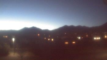 Weather camera view of Blue Peak HS.