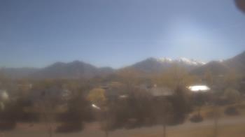 Weather camera view of Blue Peak HS.