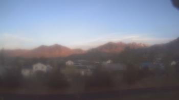 Weather camera view of Blue Peak HS.