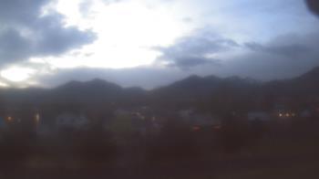 Weather camera view of Blue Peak HS.