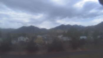 Weather camera view of Blue Peak HS.