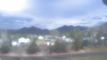 Weather camera view of Blue Peak HS.