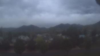 Weather camera view of Blue Peak HS.