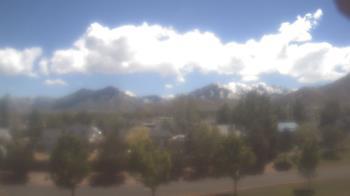 Weather camera view of Blue Peak HS.