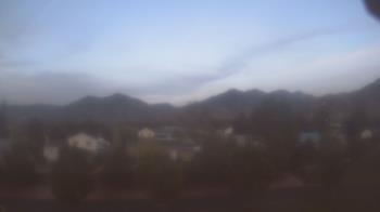 Weather camera view of Blue Peak HS.