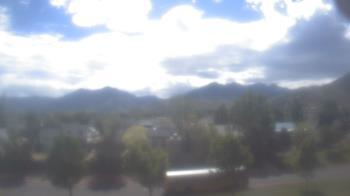 Weather camera view of Blue Peak HS.