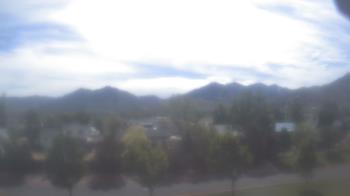 Weather camera view of Blue Peak HS.